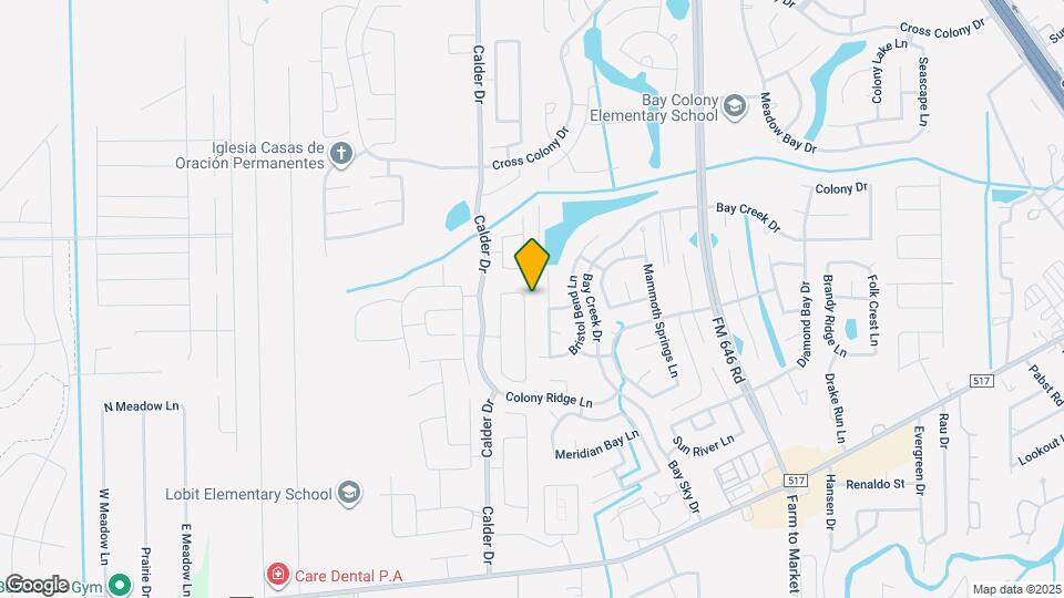 6705 Hidden Colony Ln Map and Location Details