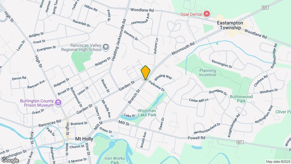 101 Branch St Map and Location Details