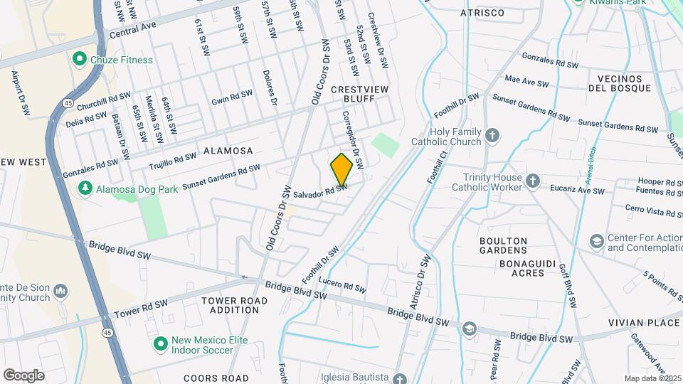 5500 Salvador Rd SW Map and Location Details
