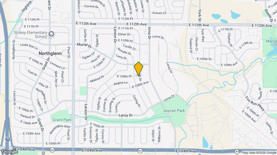 10859 Murray Dr Map and Location Details