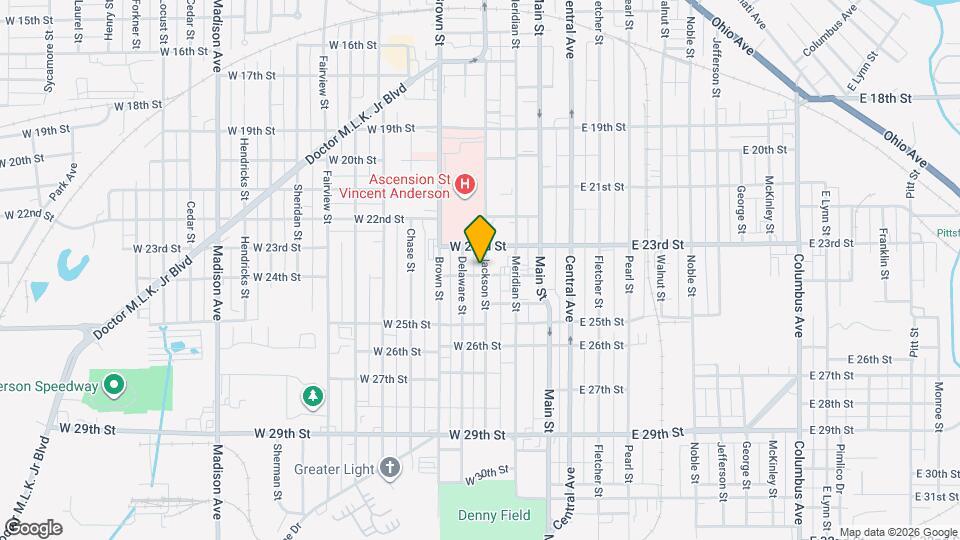2327 Jackson St, Unit Apt 2 Map and Location Details