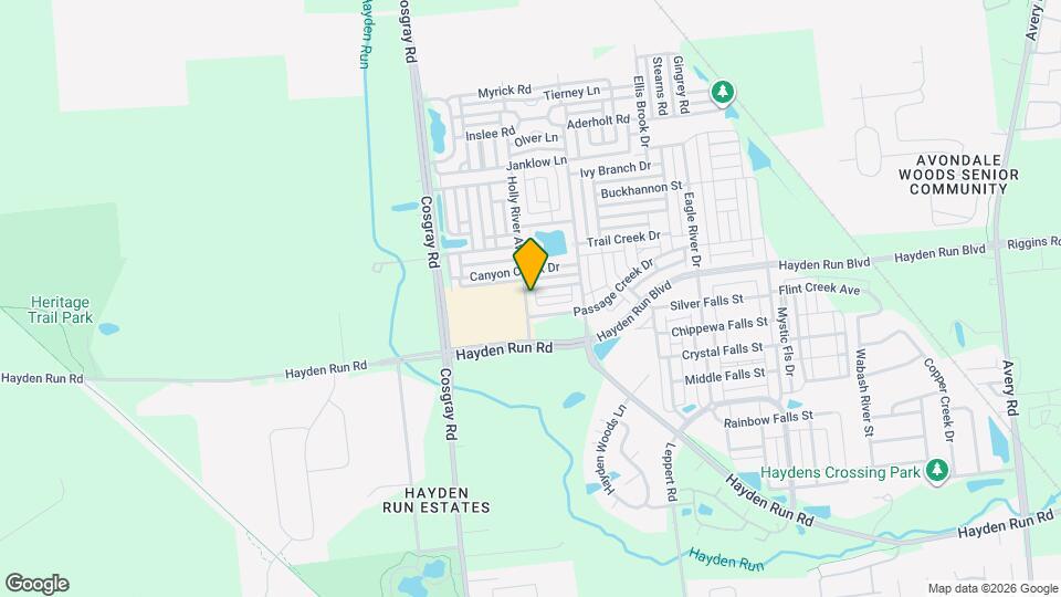 5422 Holly River Ave Map and Location Details