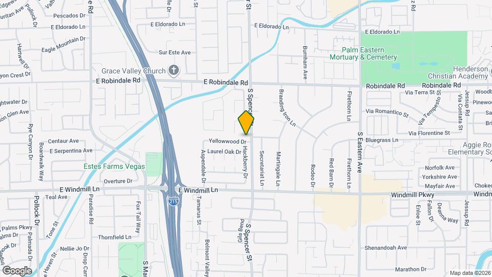 1780 Yellowwood Dr Map and Location Details