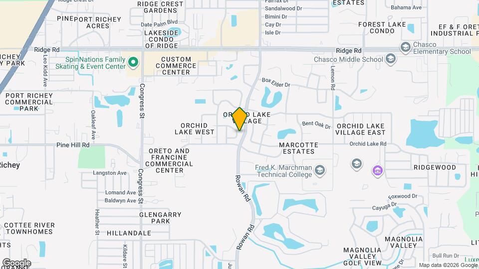 6947 Bottle Brush Dr Map and Location Details