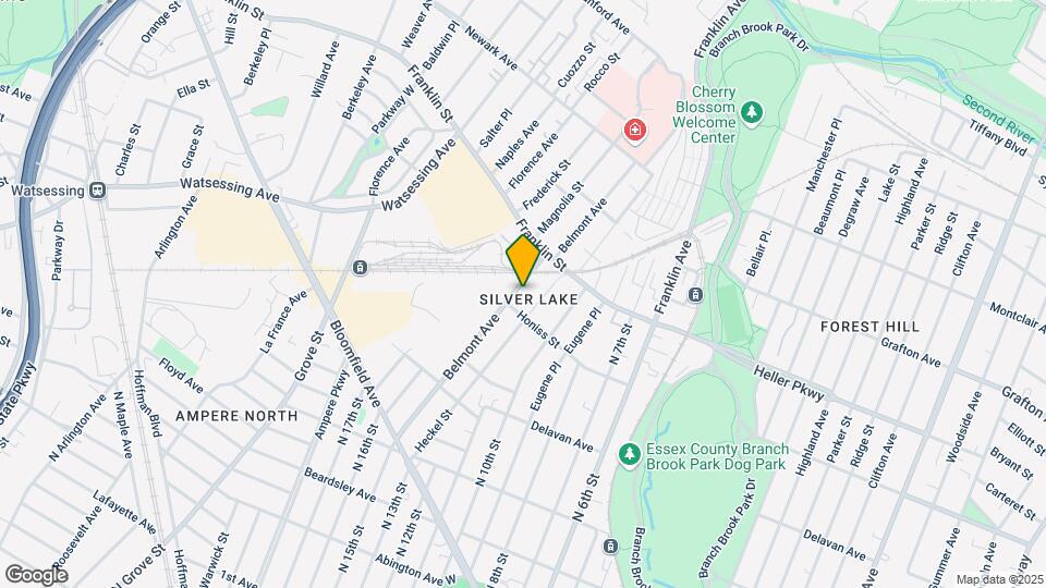 166 Belmont Ave Mapa y Detalles de la Ubicación