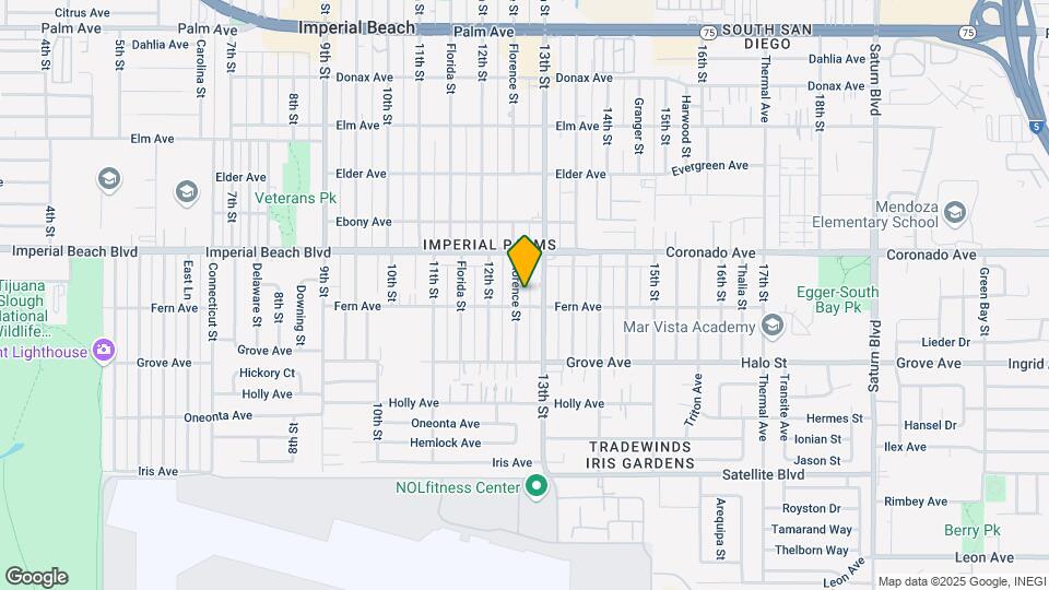 1177 Florence St Map and Location Details