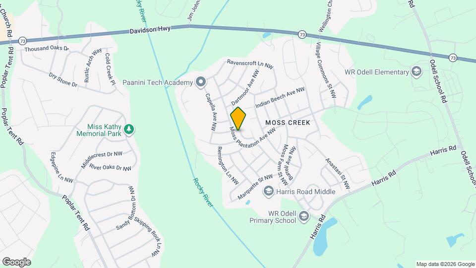 9651 Laurie Ave NW Map and Location Details