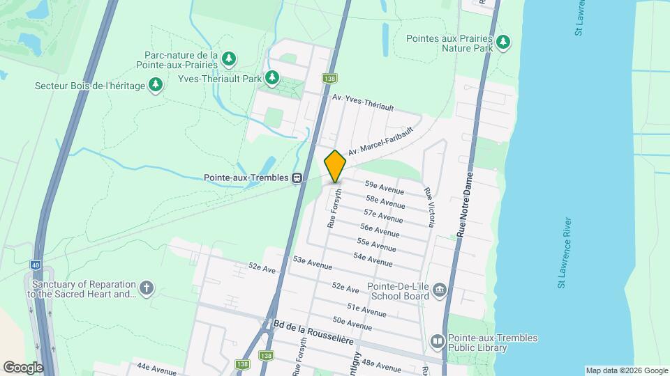 14431 Forsyth Rue Map and Location Details