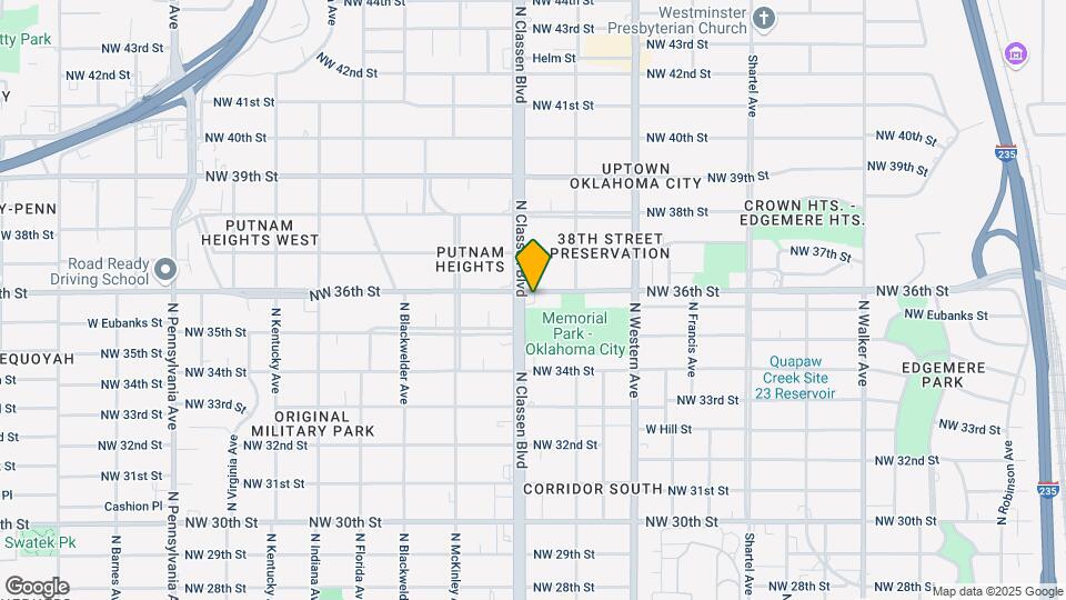 1232 NW 36th St Map and Location Details