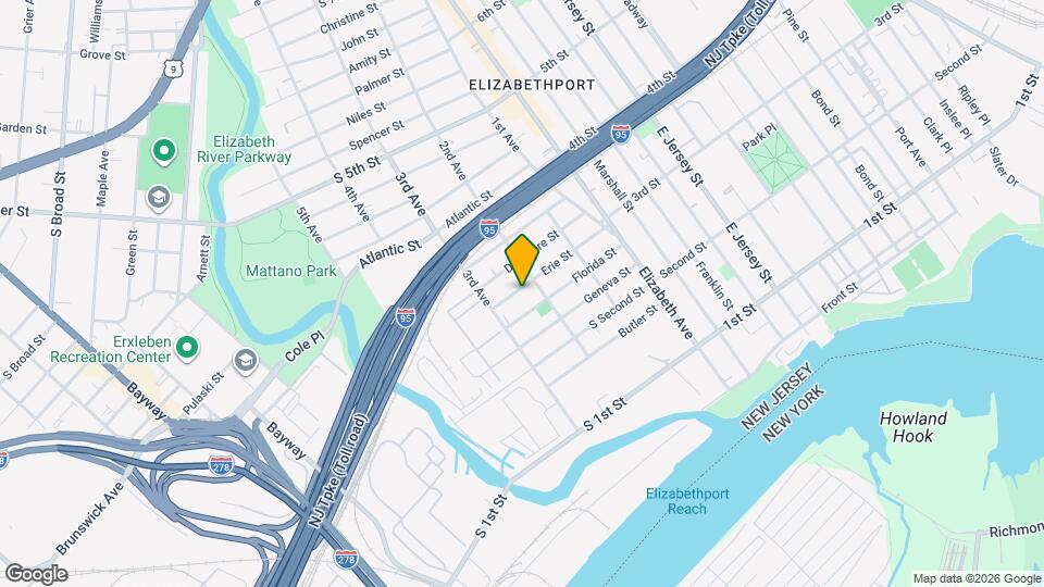 212 Erie St Map and Location Details