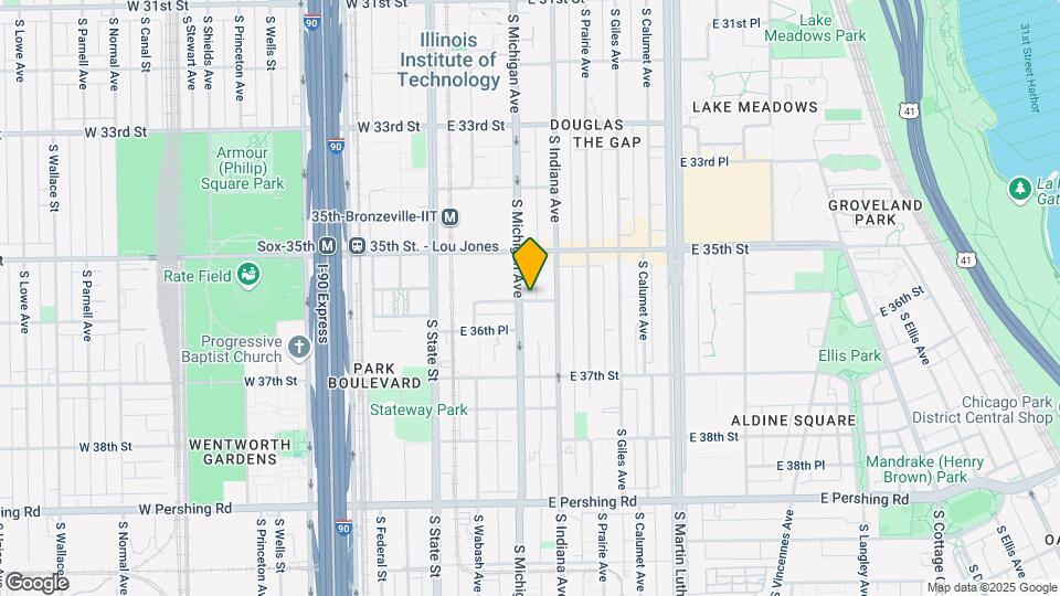 3545 S Michigan Ave Map and Location Details