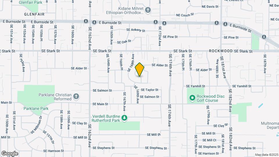 905 SE 169th Dr Map and Location Details
