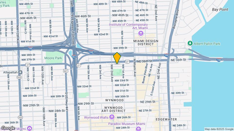 153 NW 35 St Mapa y Detalles de la Ubicación
