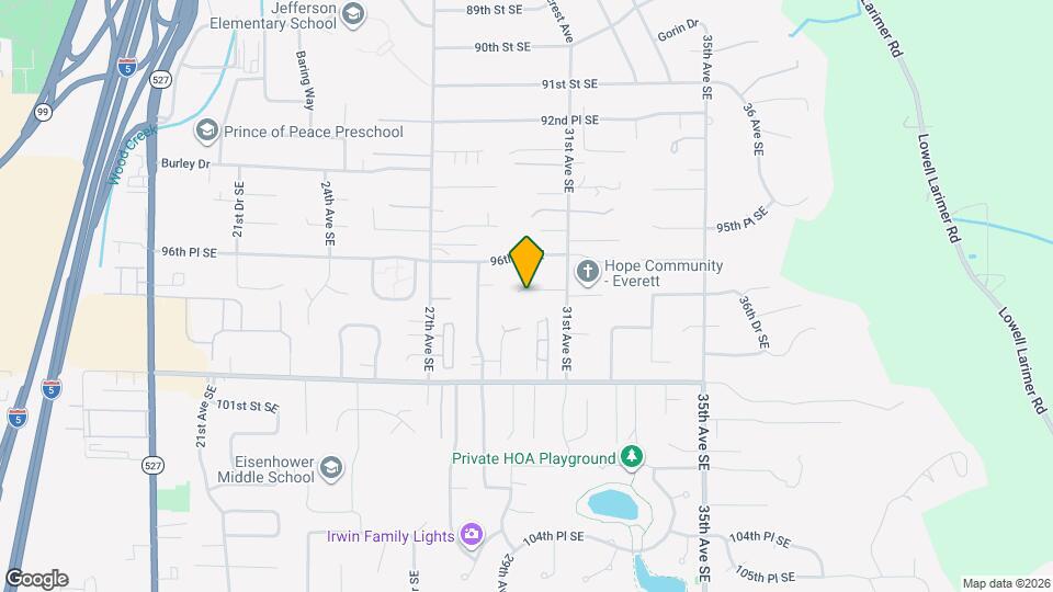 2924 97th Pl SE Map and Location Details