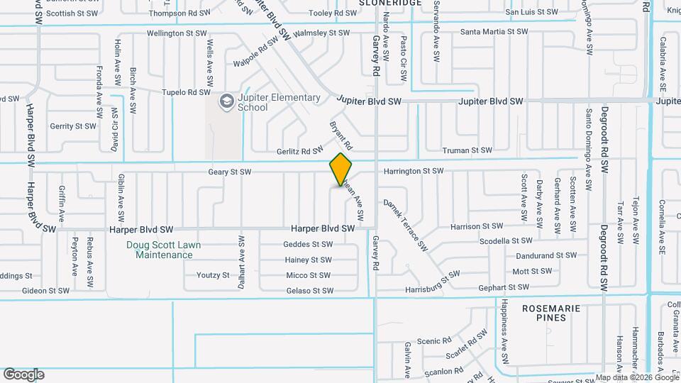 696 Harrington St SW Map and Location Details