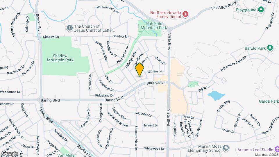 2798 Waterfield Dr Map and Location Details