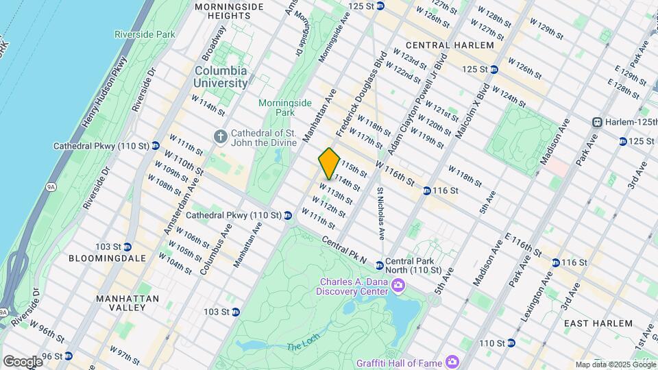 267 W 113th St Map and Location Details