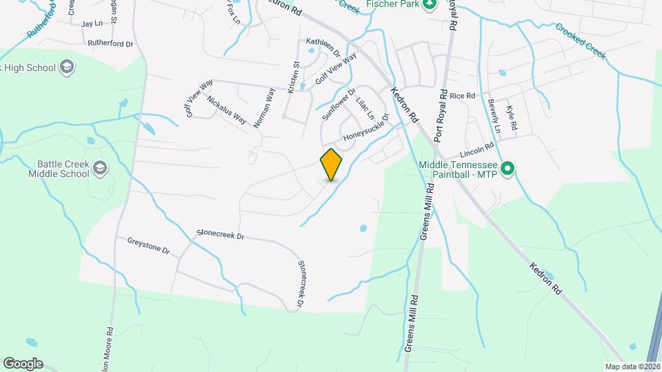 8019 Forest Hills Dr Map and Location Details