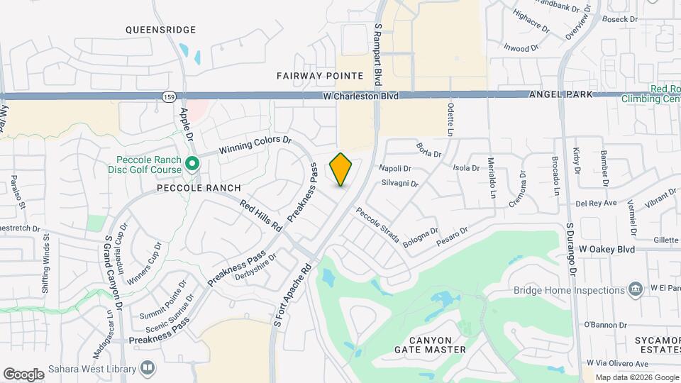 1445 Castle Crest Dr Mapa y Detalles de la Ubicación