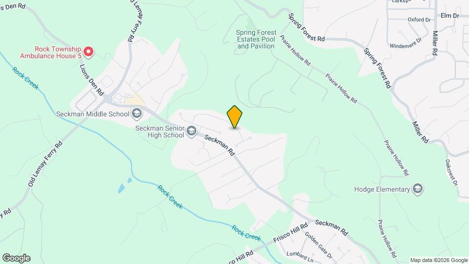 1020 Remington Dr Mapa y Detalles de la Ubicación