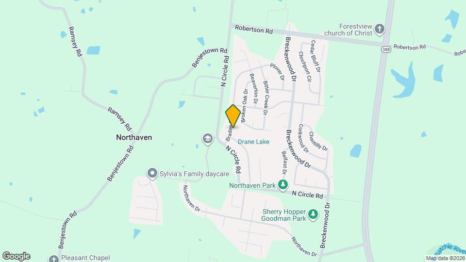 5176 Braden Dr Map and Location Details