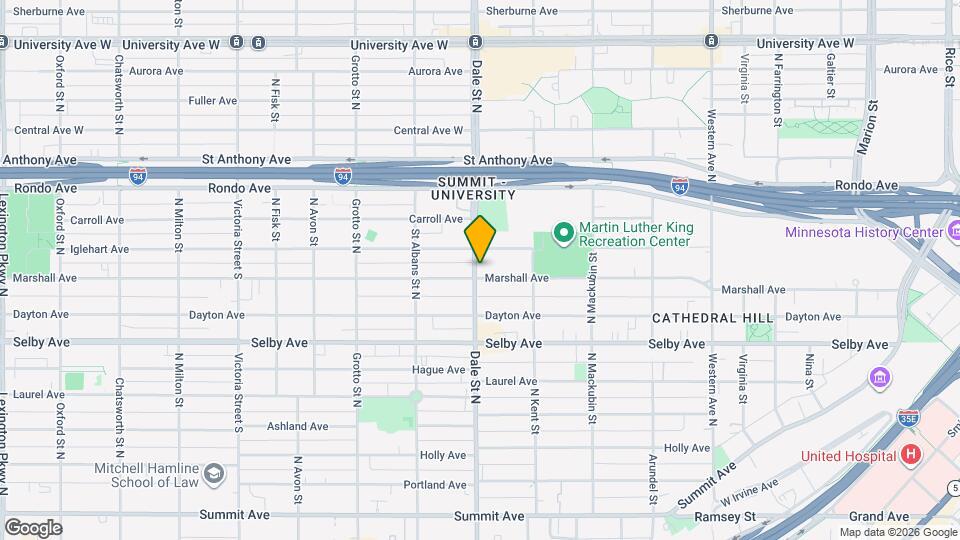 615 Marshall Ave Map and Location Details