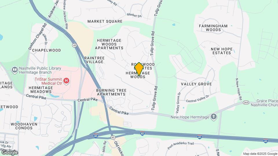 445 Rockwood Dr Map and Location Details