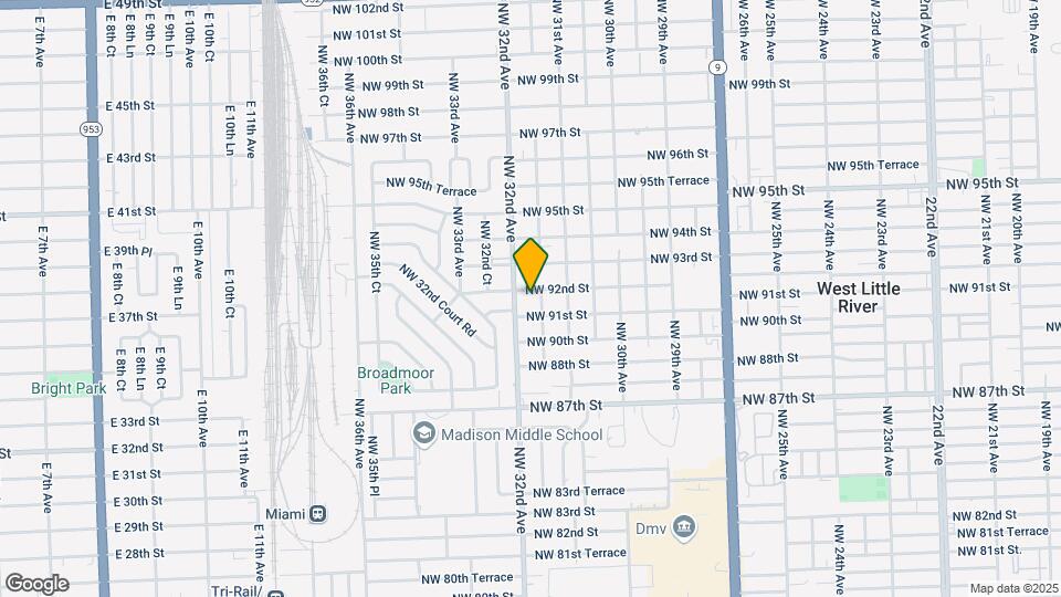 3170 NW 92nd St Mapa y Detalles de la Ubicación
