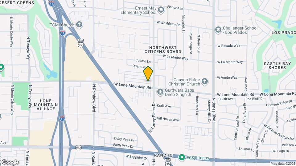 6404 Sierra Diablo Ave Map and Location Details