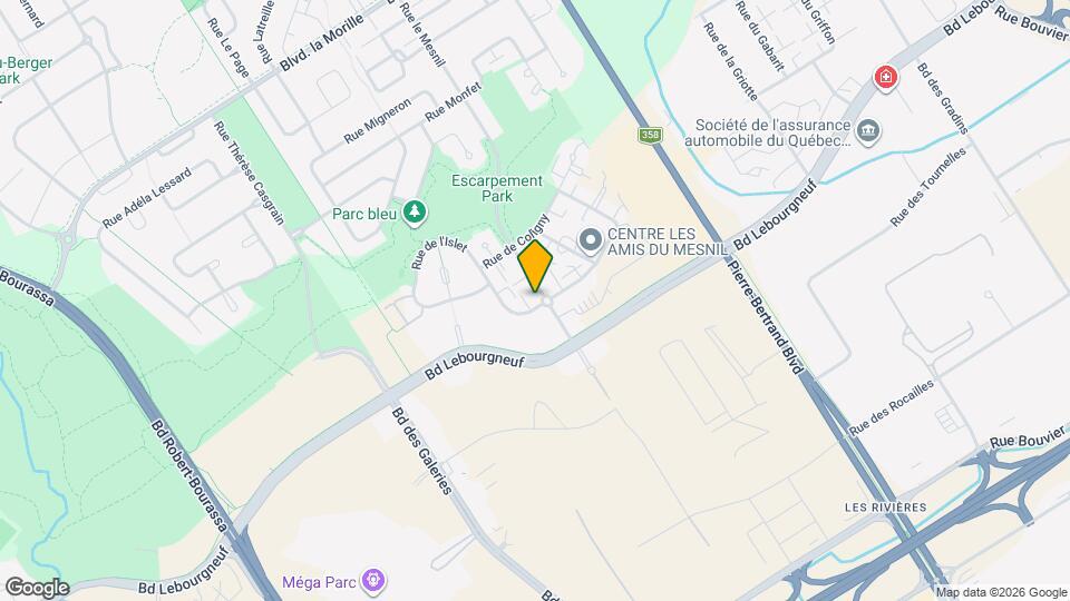 6307 Le Mesnil Rue Map and Location Details