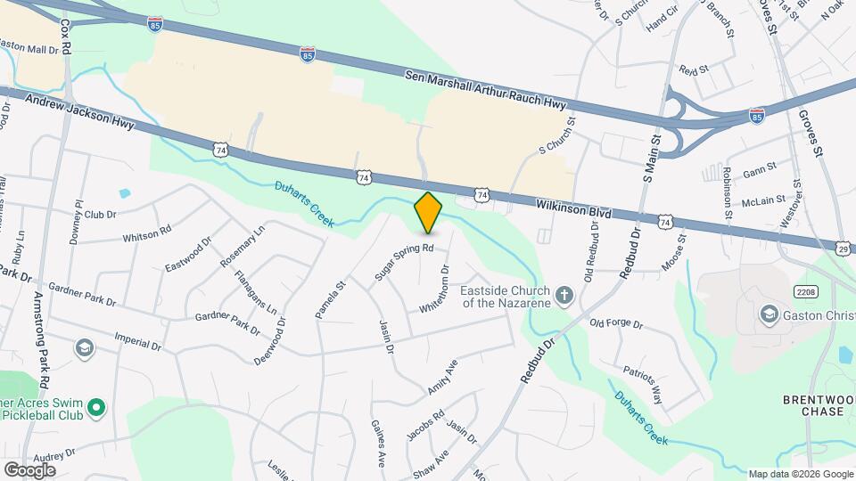 3764 Sugar Spring Rd Map and Location Details