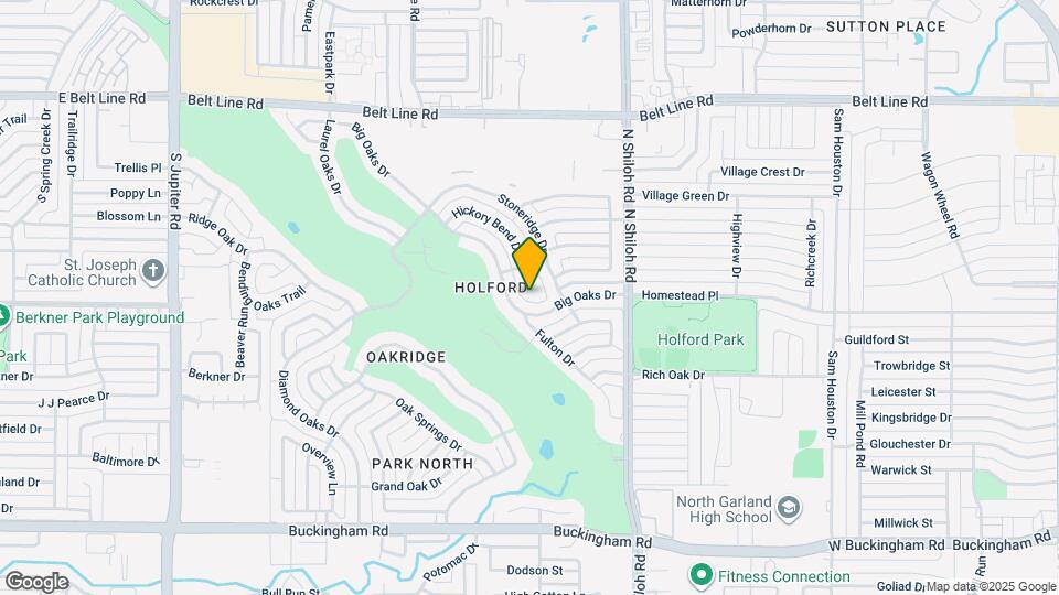 2602 Hickory Bend Dr Mapa y Detalles de la Ubicación