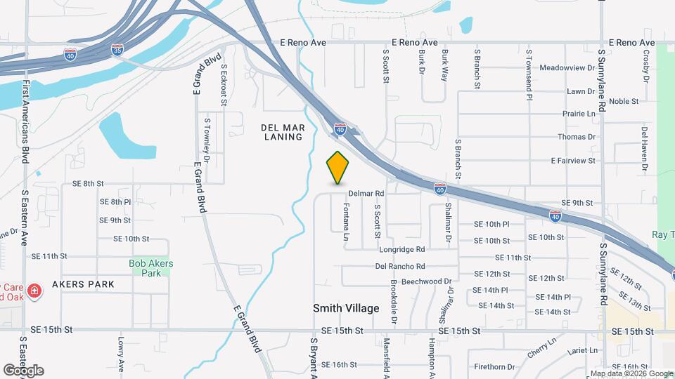3021 Delmar Rd Map and Location Details