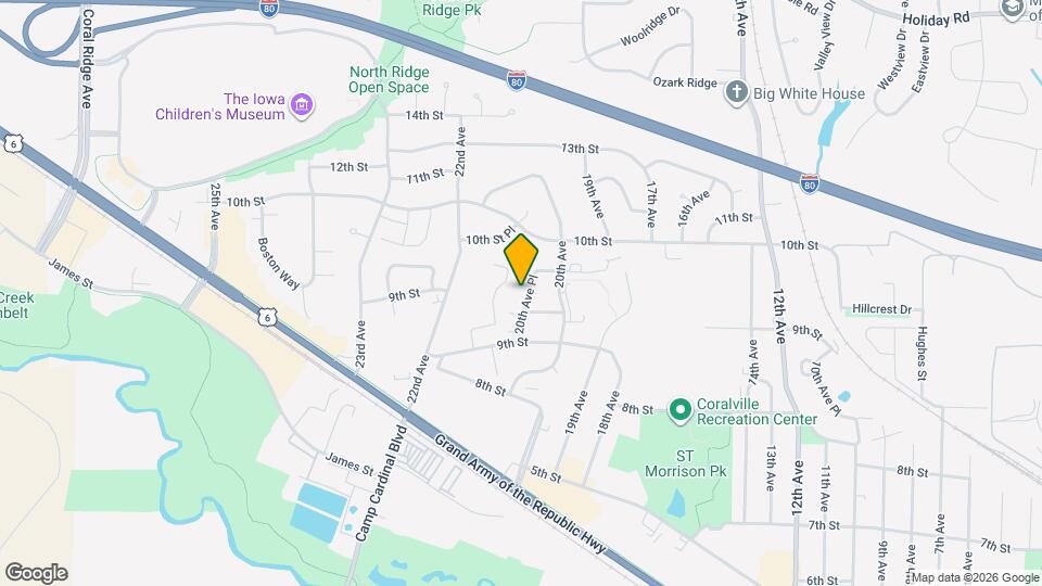 910 20th Ave Pl Map and Location Details