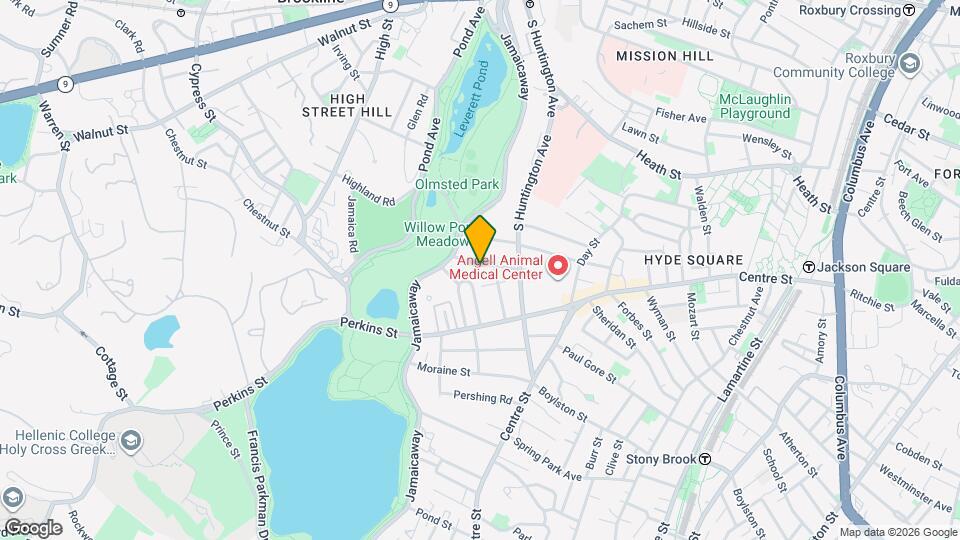 22 Castleton St, Unit First Floor Map and Location Details