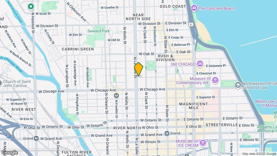 805 W Chestnut St Mapa y Detalles de la Ubicación