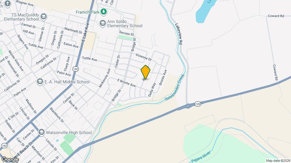 726 Almond Dr Map and Location Details