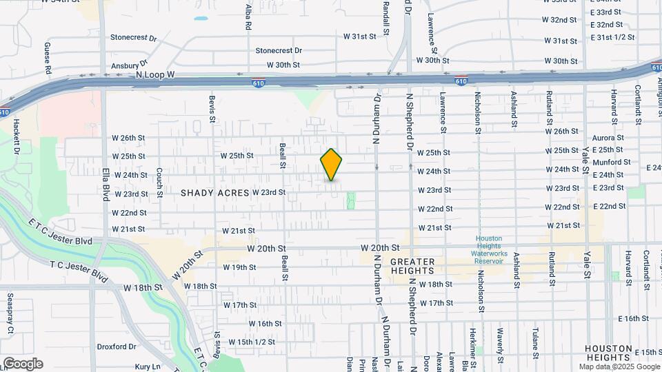 925 W 23rd St Map and Location Details