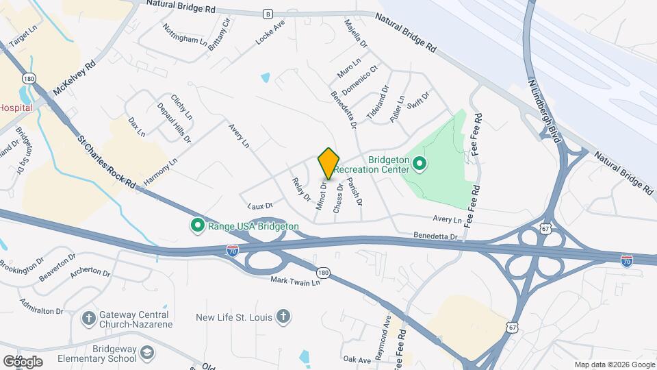 11767 Minot Dr Map and Location Details