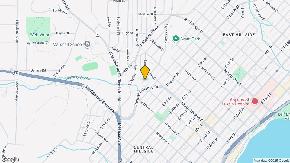 510 E 11th St Map and Location Details