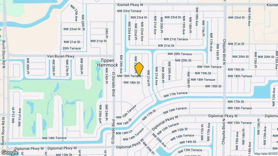 2204 NW 18th Terrace Map and Location Details