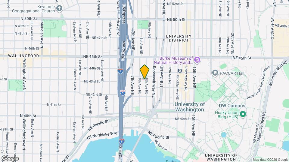 4251 9th Ave NE Map and Location Details