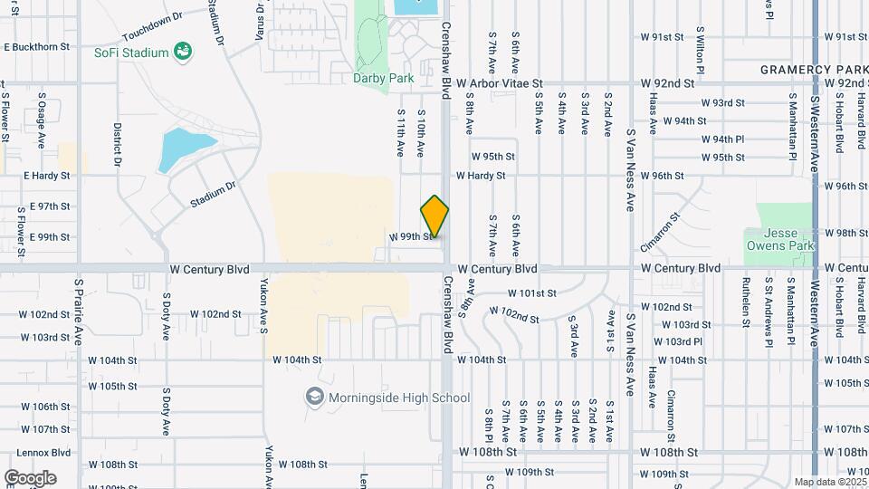 3100-3116 W 99th St Mapa y Detalles de la Ubicación