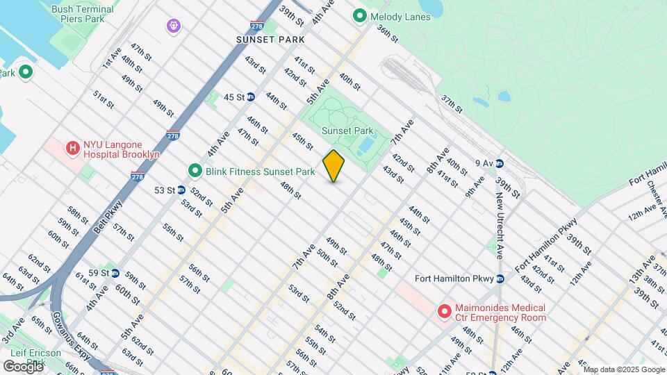 652 46th St Map and Location Details