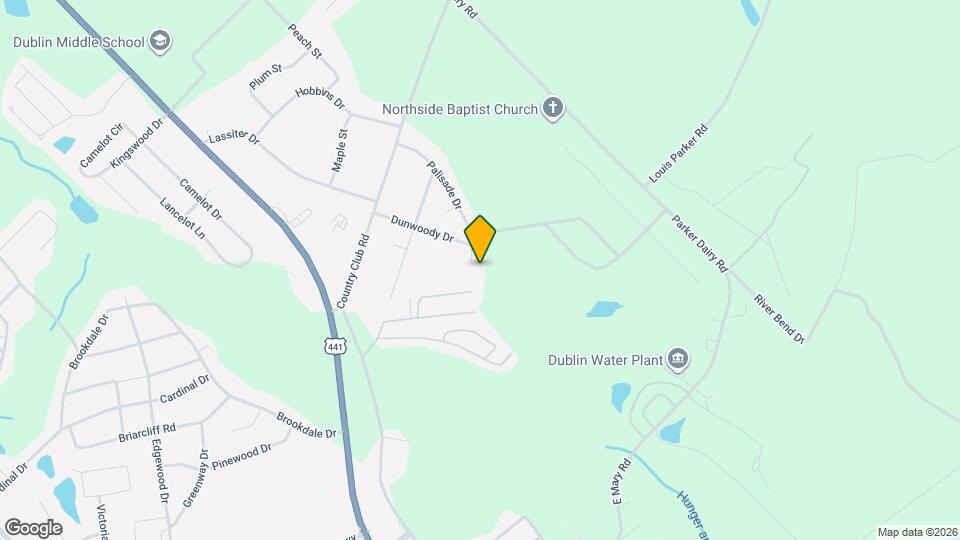 519 Palisade Dr Map and Location Details