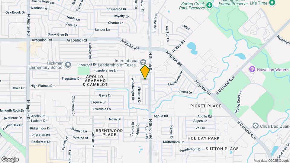 Amber Creek Apartments Mapa y Detalles de la Ubicación