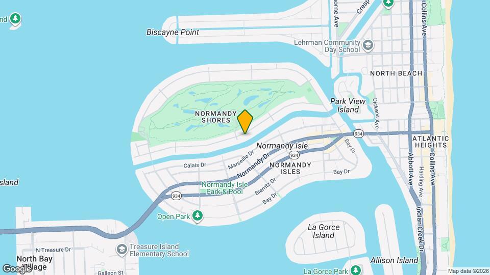 540 S Shore Dr Map and Location Details