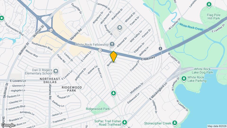 6912 Clemson Dr Map and Location Details