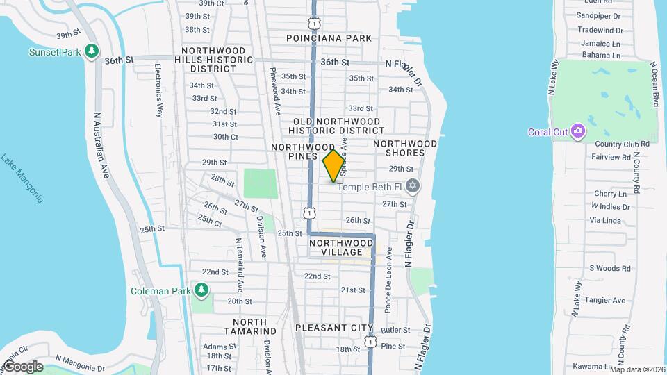 516 28th St Map and Location Details