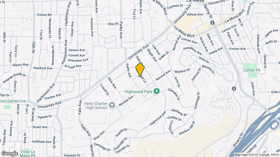 4382 Rosebud Lane Apartments Mapa y Detalles de la Ubicación